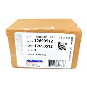 FAST SHIP GM 12690512 GENUINE OEM NEW BOX Vapor Canister PURGE Valve AC DELCO